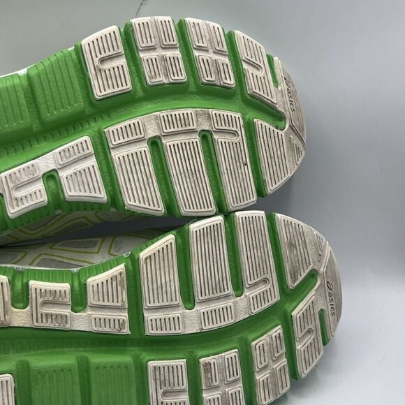 Asics Gel Blur 33 Women's Size 8 White Green Athletic Running Shoes T1H8N - Picture 10 of 12